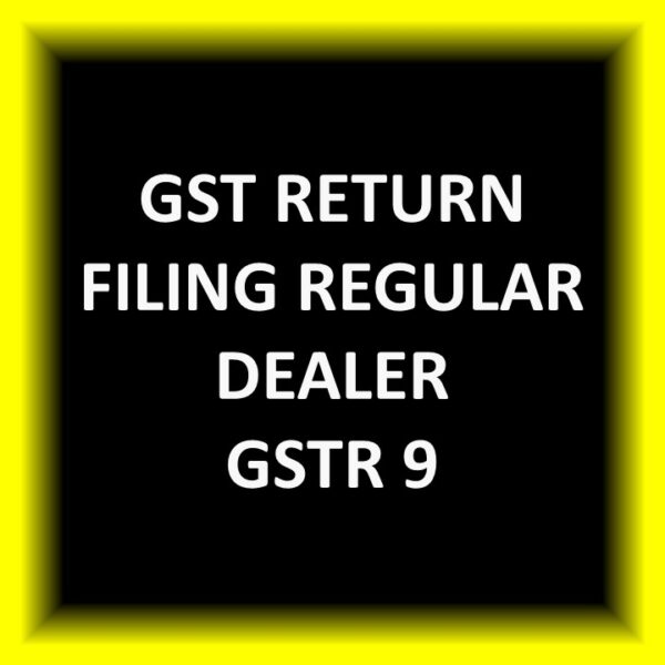 GST Return Filing Regular Dealer GSTR 9