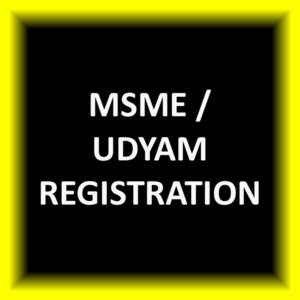 MSME / Udyam Registration